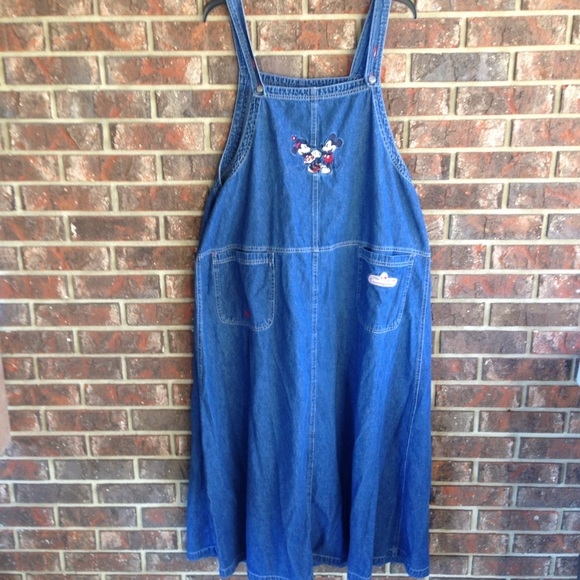 minnie mouse denim dress